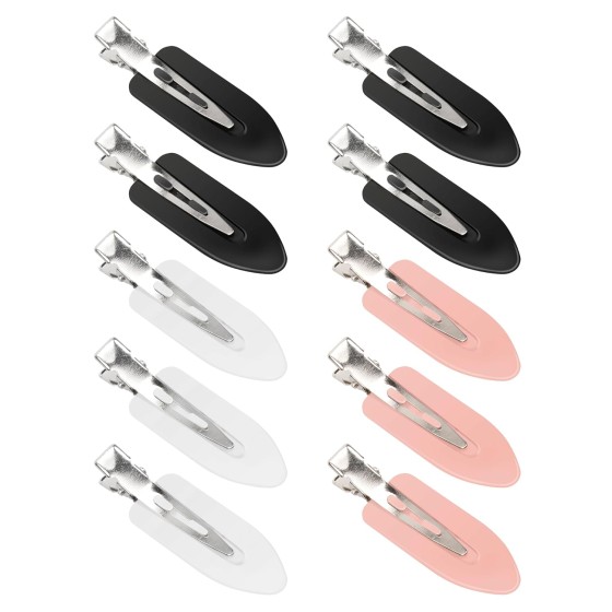 Hairpin No Crease Hair Clips No Bend Hair Pins Curl Clip Makeup Application Hair Pin for Girl Woman Hairdressing Bangs Fringe Hair Styling